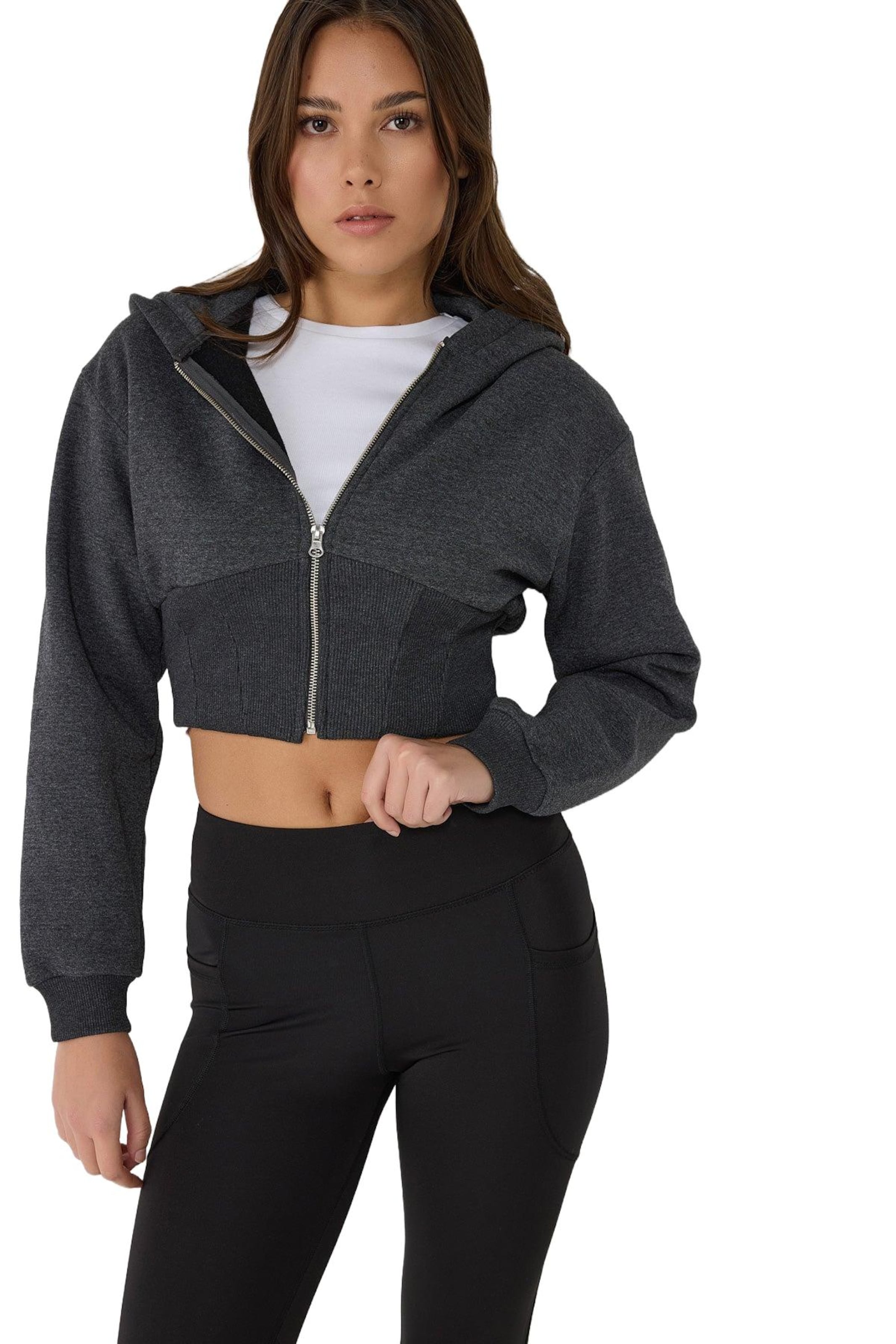 No Matter What Толстовка с молнией в цвете антрацит, Черный, No Matter What Толстовка с молнией в цвете антрацит
No Matter What Толстовка с молнией в цвете антрацит, Черный, No Matter What Толстовка с молнией в цвете антрацит