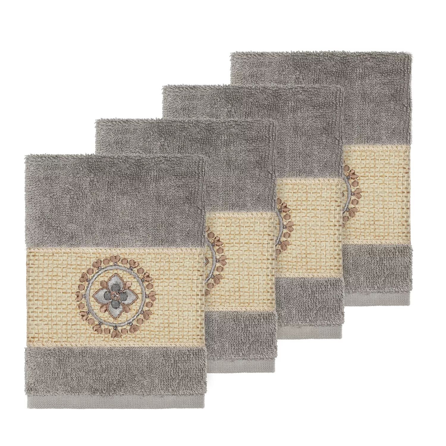 Linum Home Textiles Турецкий хлопок Комплект мочалок с украшением Isabelle
Linum Home Textiles Турецкий хлопок Комплект мочалок с украшением Isabelle