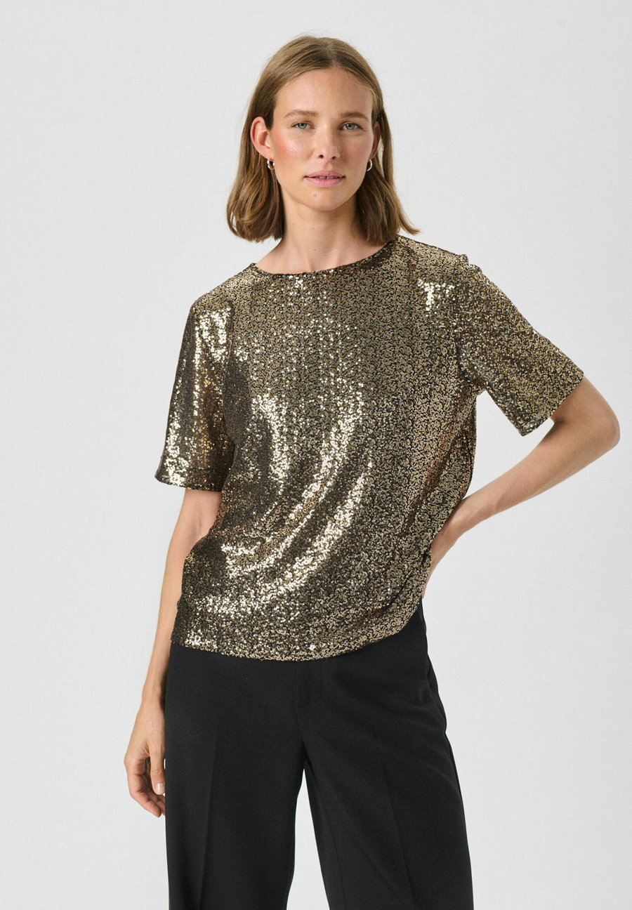 Блуза Part Two VIGGIPW TS, Metal Sequins Mix/Gold-Coloured
Блуза Part Two VIGGIPW TS, Metal Sequins Mix/Gold-Coloured