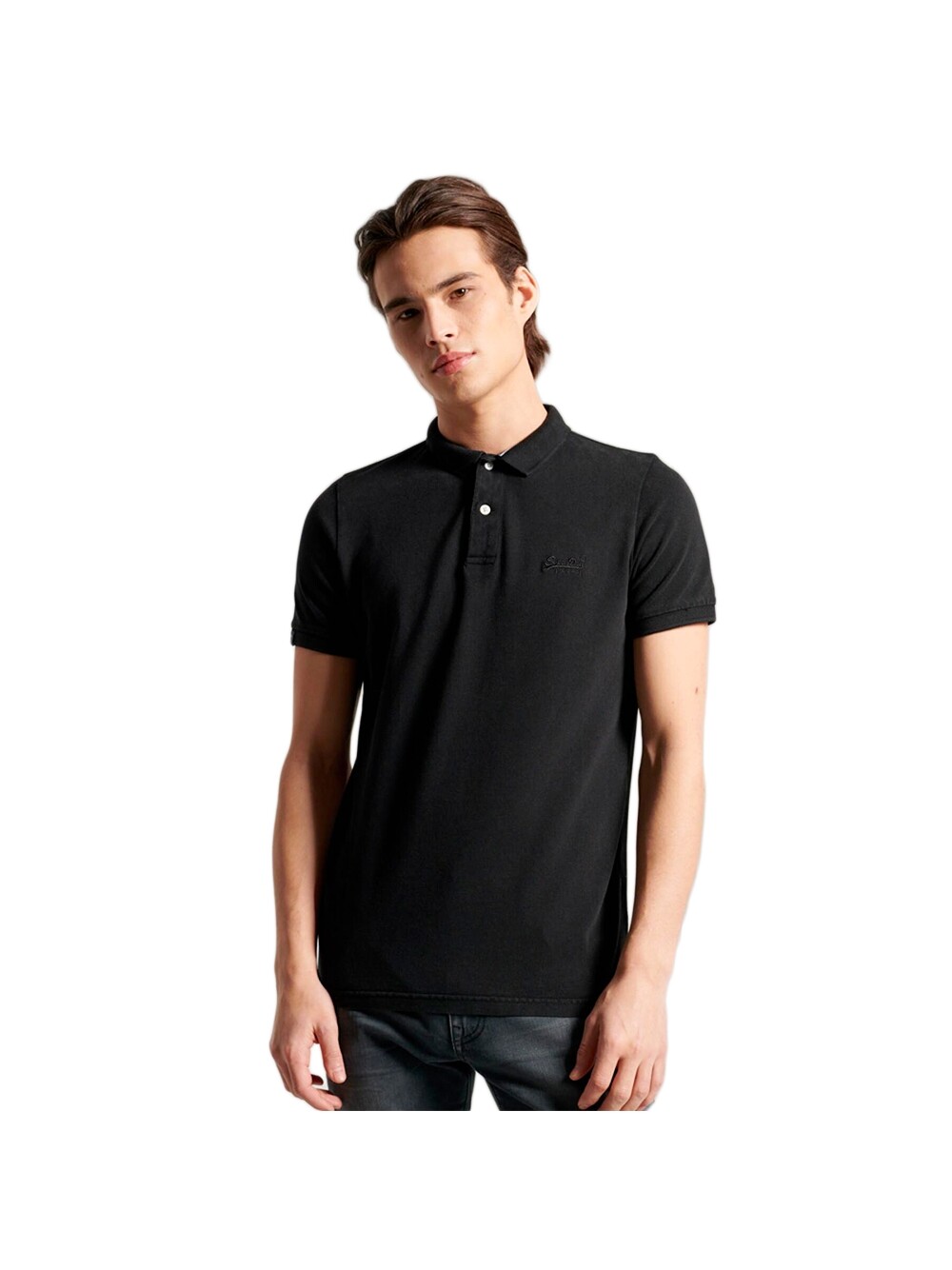 Винтажная рубашка-поло уничтожена Superdry, черный
Винтажная рубашка-поло уничтожена Superdry, черный