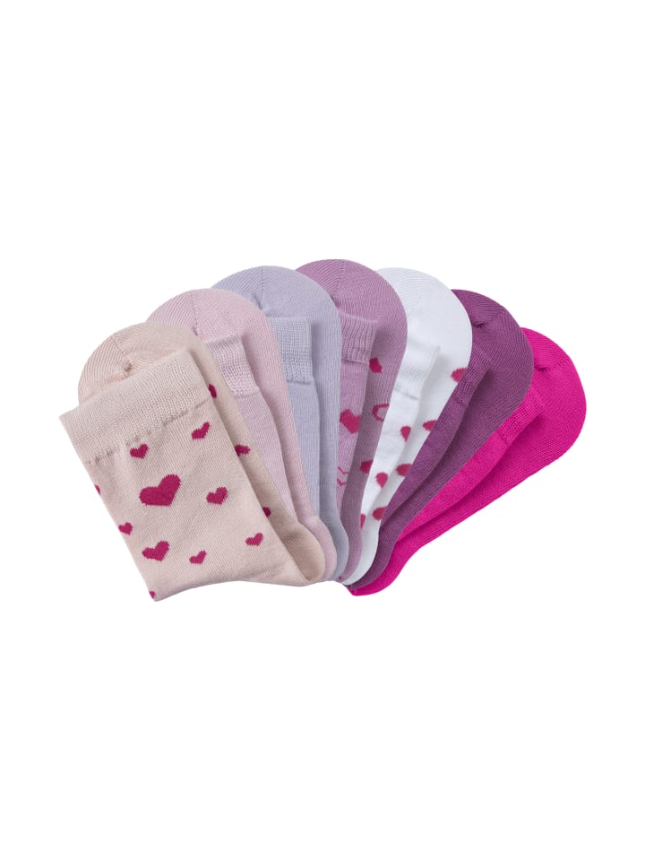 Носки LASCANA, цвет 4x gemustert, 3x uni
Носки LASCANA, цвет 4x gemustert, 3x uni