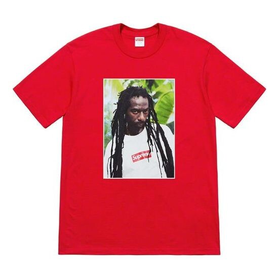 Футболка ss19 buju banton tee reggae character printing short sleeve red Supreme, красный
Футболка ss19 buju banton tee reggae character printing short sleeve red Supreme, красный