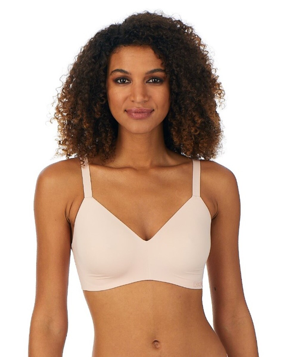 Гладкий бюстгальтер без косточек DKNY, бежевый
Гладкий бюстгальтер без косточек DKNY, бежевый