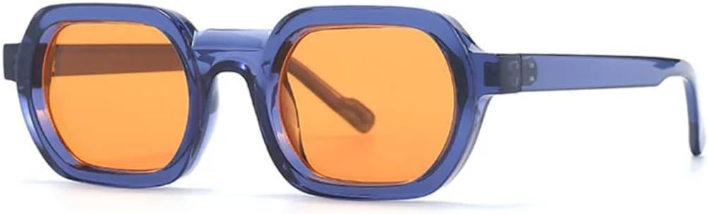 Популярные модные многоугольные солнцезащитные очки для женщин и мужчин, трендовые квадратные солнцезащитные очки для женщин с защитой от УФ-излучения UV400 TVTBBVV, Blue-orange
Популярные модные многоугольные солнцезащитные очки для женщин и мужчин, трендовые квадратные солнцезащитные очки для женщин с защитой от УФ-излучения UV400 TVTBBVV, Blue-orange