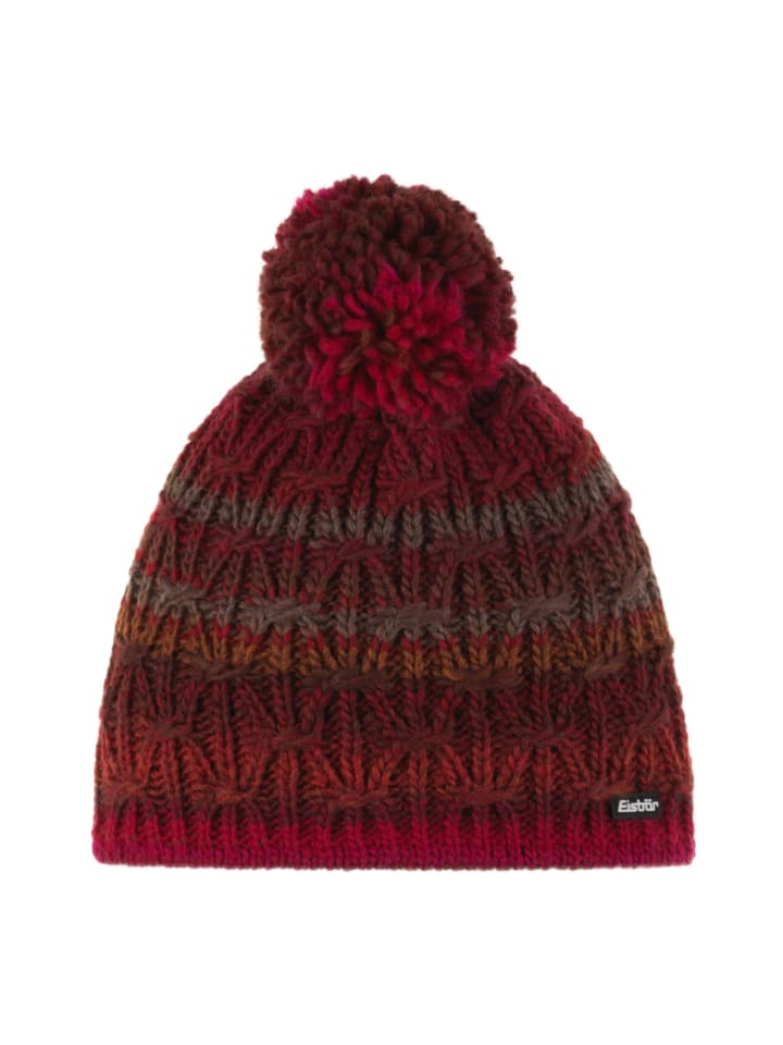 Вязаная шапка Анка с помпоном красного цвета Eisbär
Вязаная шапка Анка с помпоном красного цвета Eisbär