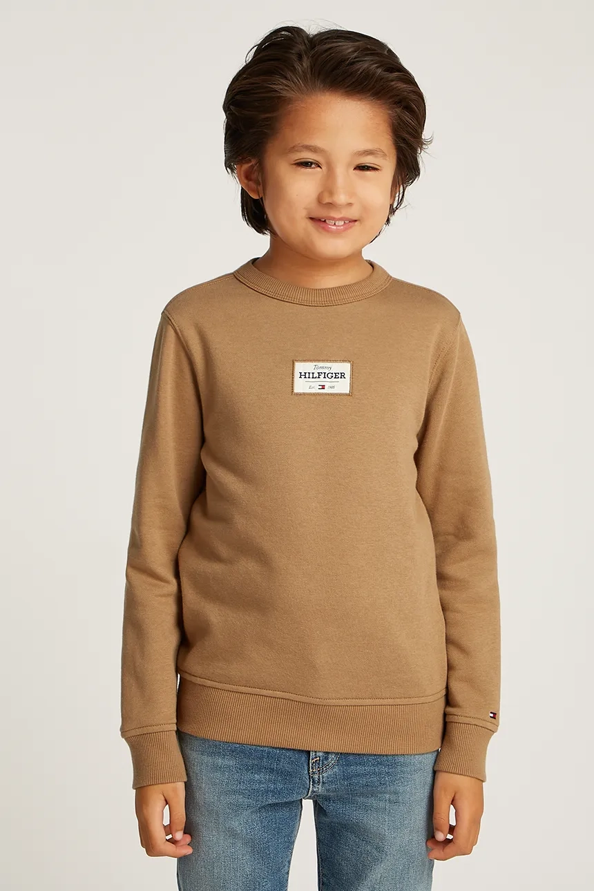 Детская толстовка Tommy Hilfiger, коричневый
Детская толстовка Tommy Hilfiger, коричневый