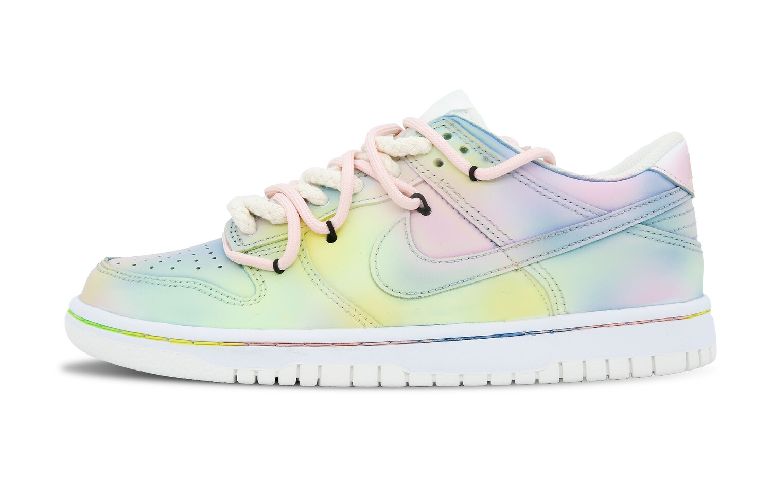 Кроссовки Nike Dunk Skateboarding Shoes Women's Low-top White/blue/yellow/pink, розовый
Кроссовки Nike Dunk Skateboarding Shoes Women's Low-top White/blue/yellow/pink, розовый