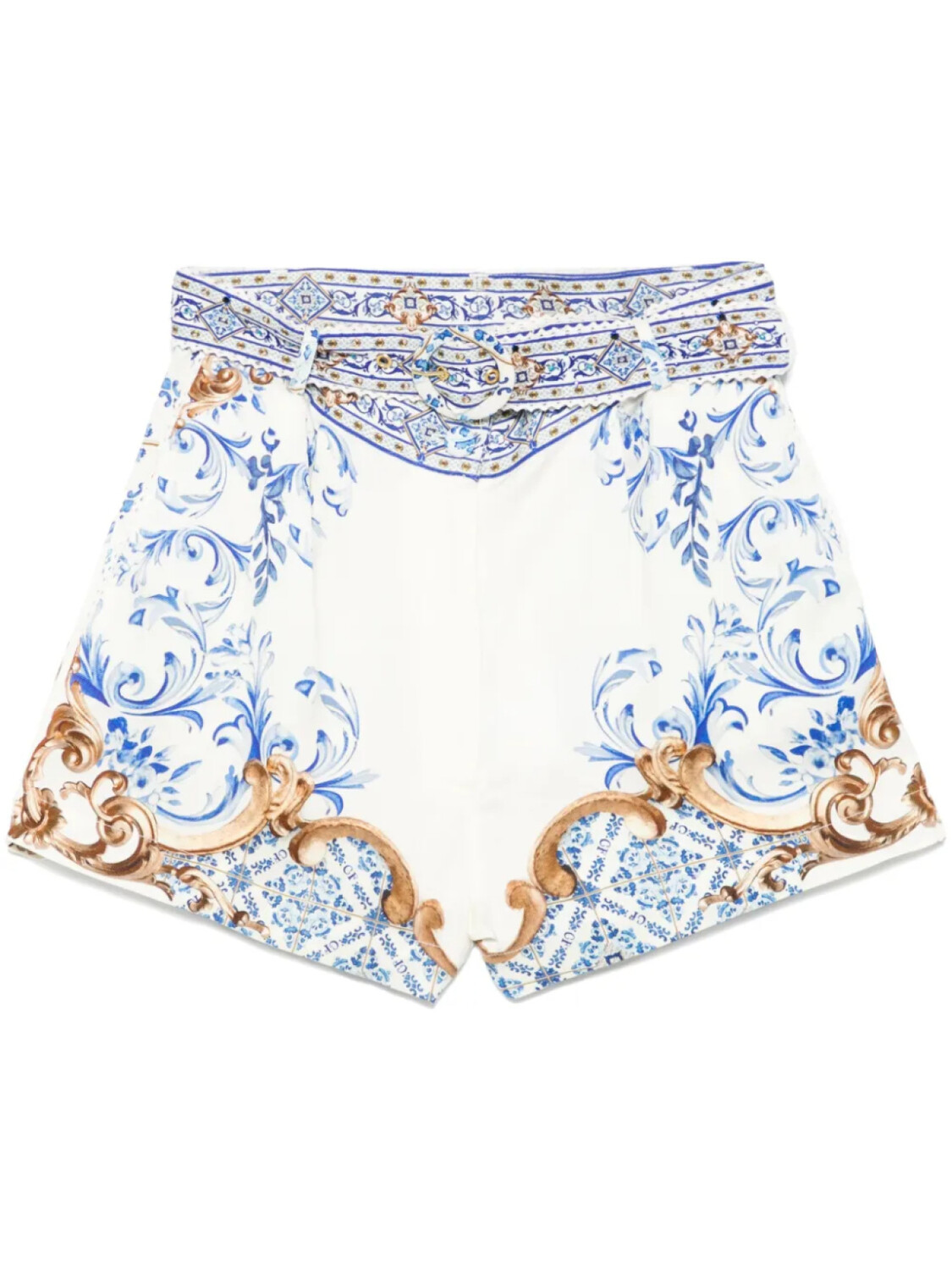 Шорты с принтом Камилла Camilla, белый 
Шорты с принтом Камилла Camilla, белый