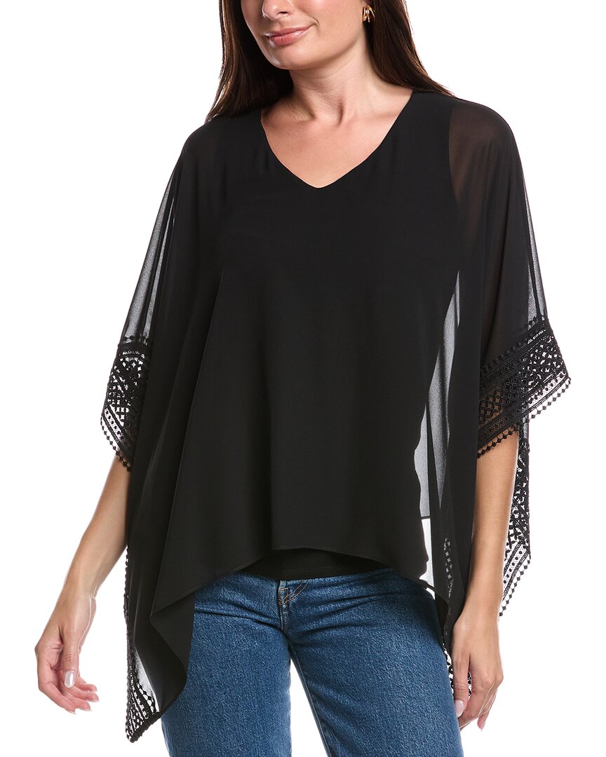 Джозеф Рибкоф Верх пончо с кружевной отделкой Joseph Ribkoff, черный
Джозеф Рибкоф Верх пончо с кружевной отделкой Joseph Ribkoff, черный