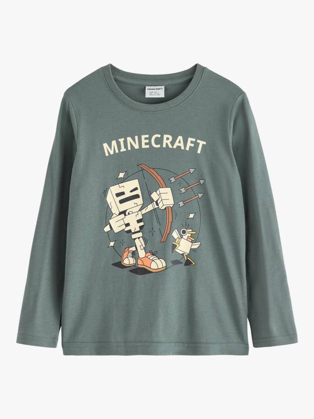 Детская хлопковая футболка с длинным рукавом Minecraft Lindex, Dusty Green
Детская хлопковая футболка с длинным рукавом Minecraft Lindex, Dusty Green