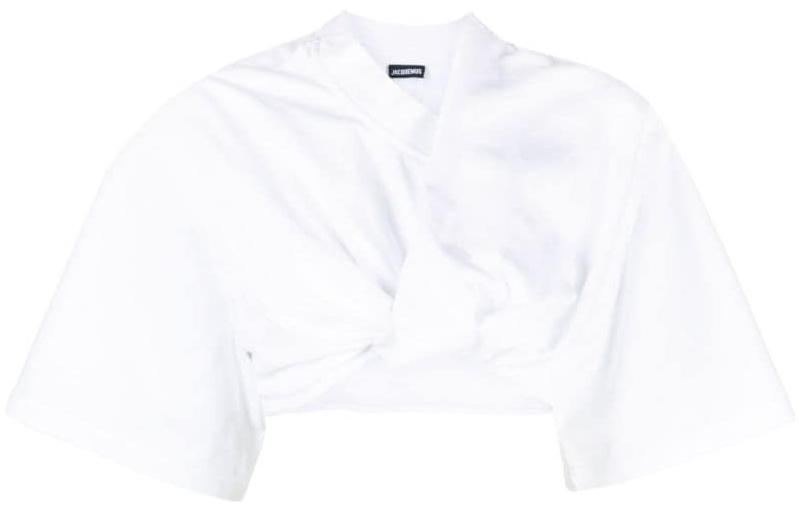 Рубашка женская Jacquemus короткая, белый
Рубашка женская Jacquemus короткая, белый