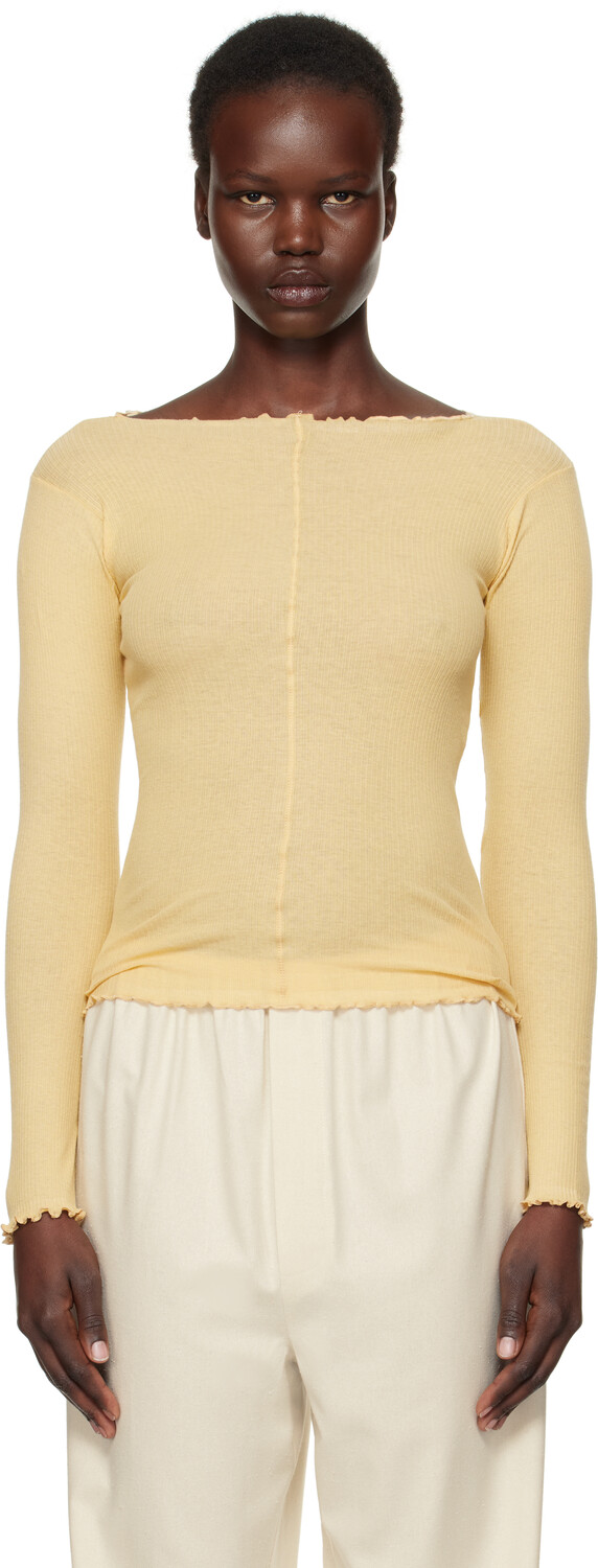 Желтая футболка Pama с длинными рукавами Baserange
Желтая футболка Pama с длинными рукавами Baserange