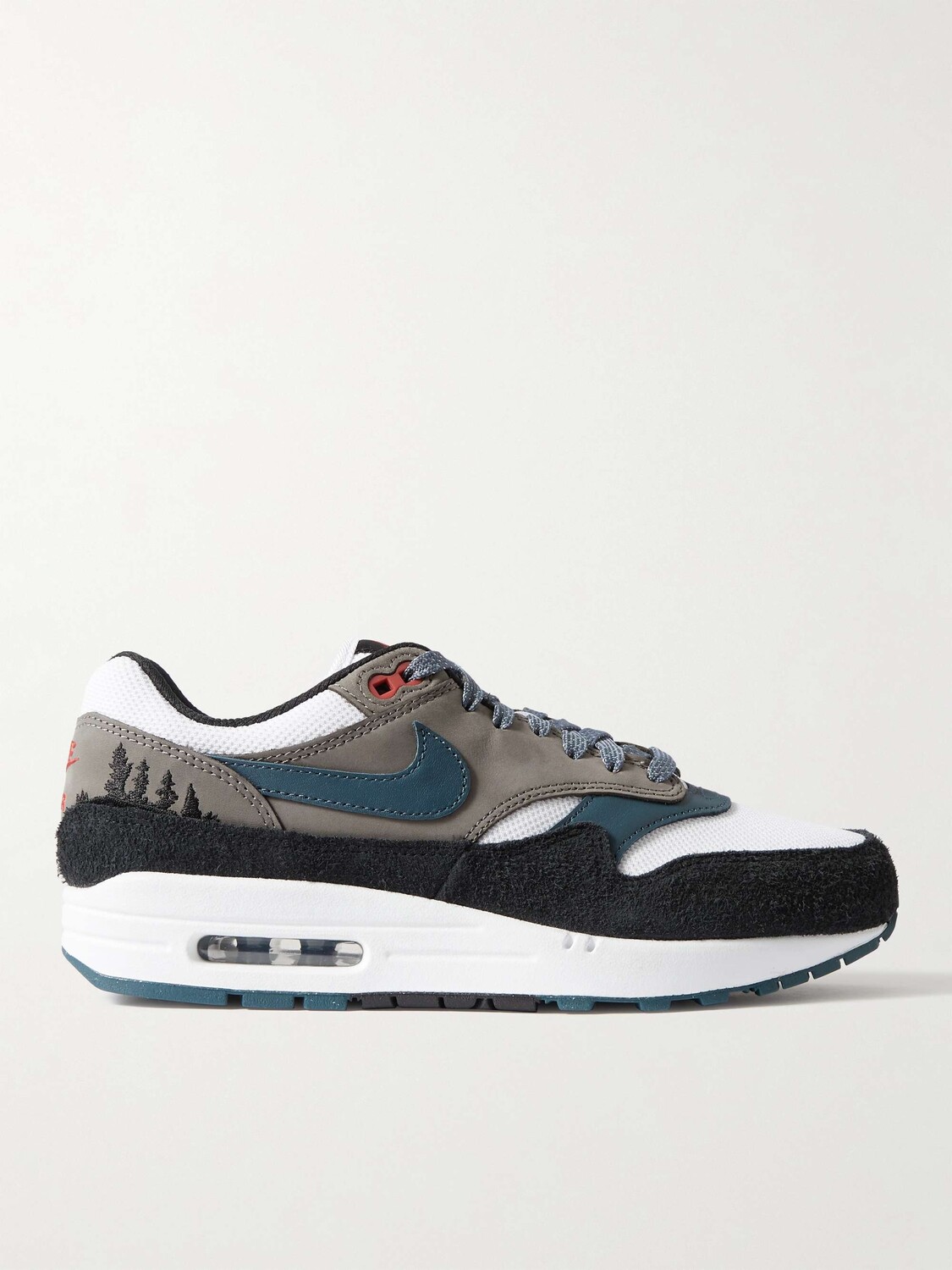 Кроссовки Air Max 1 Escape из замши и сетки с кожаной отделкой NIKE, серый
Кроссовки Air Max 1 Escape из замши и сетки с кожаной отделкой NIKE, серый