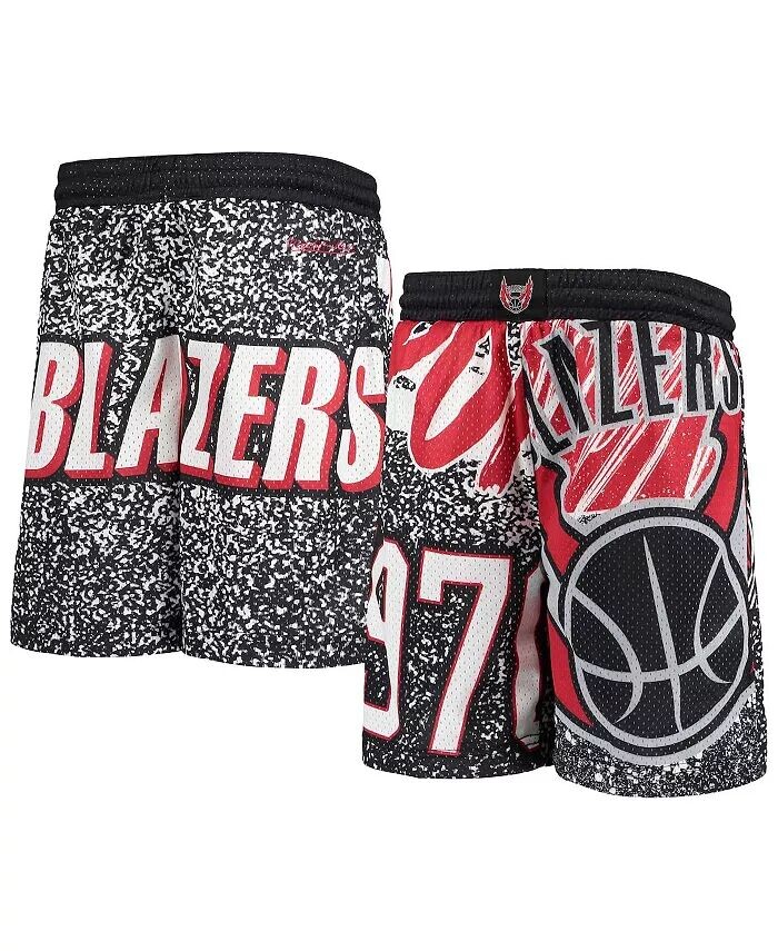 Черные шорты Big Boys Portland Trail Blazers Hardwood Classics Jumbotron Mitchell & Ness, черный
Черные шорты Big Boys Portland Trail Blazers Hardwood Classics Jumbotron Mitchell & Ness, черный