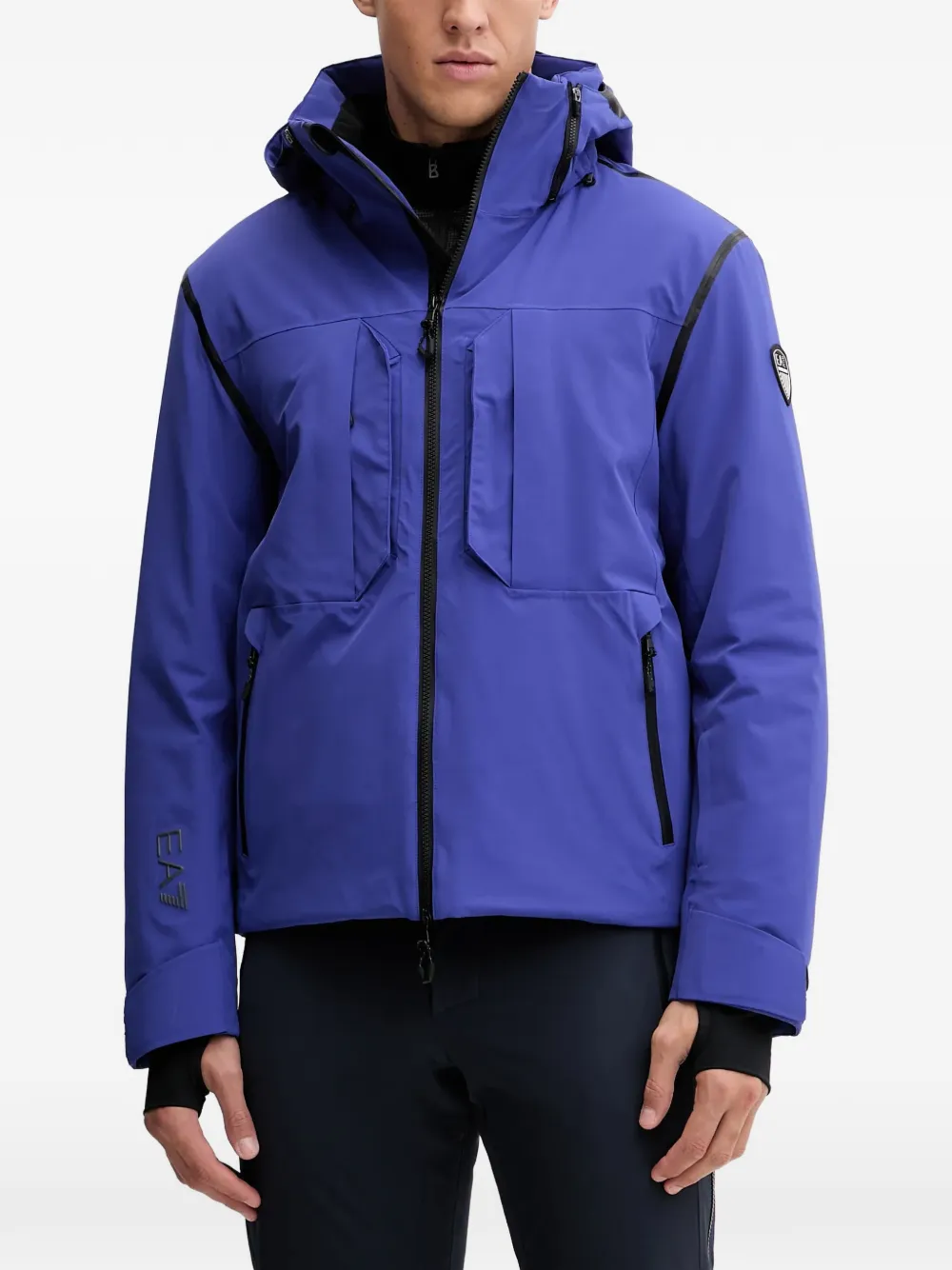 Лыжная куртка с нашивкой-логотипом Ea7 Emporio Armani, синий
Лыжная куртка с нашивкой-логотипом Ea7 Emporio Armani, синий