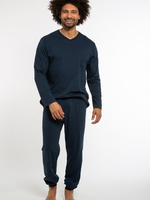 Пижамы из органического хлопка Ammann, синий
Пижамы из органического хлопка Ammann, синий