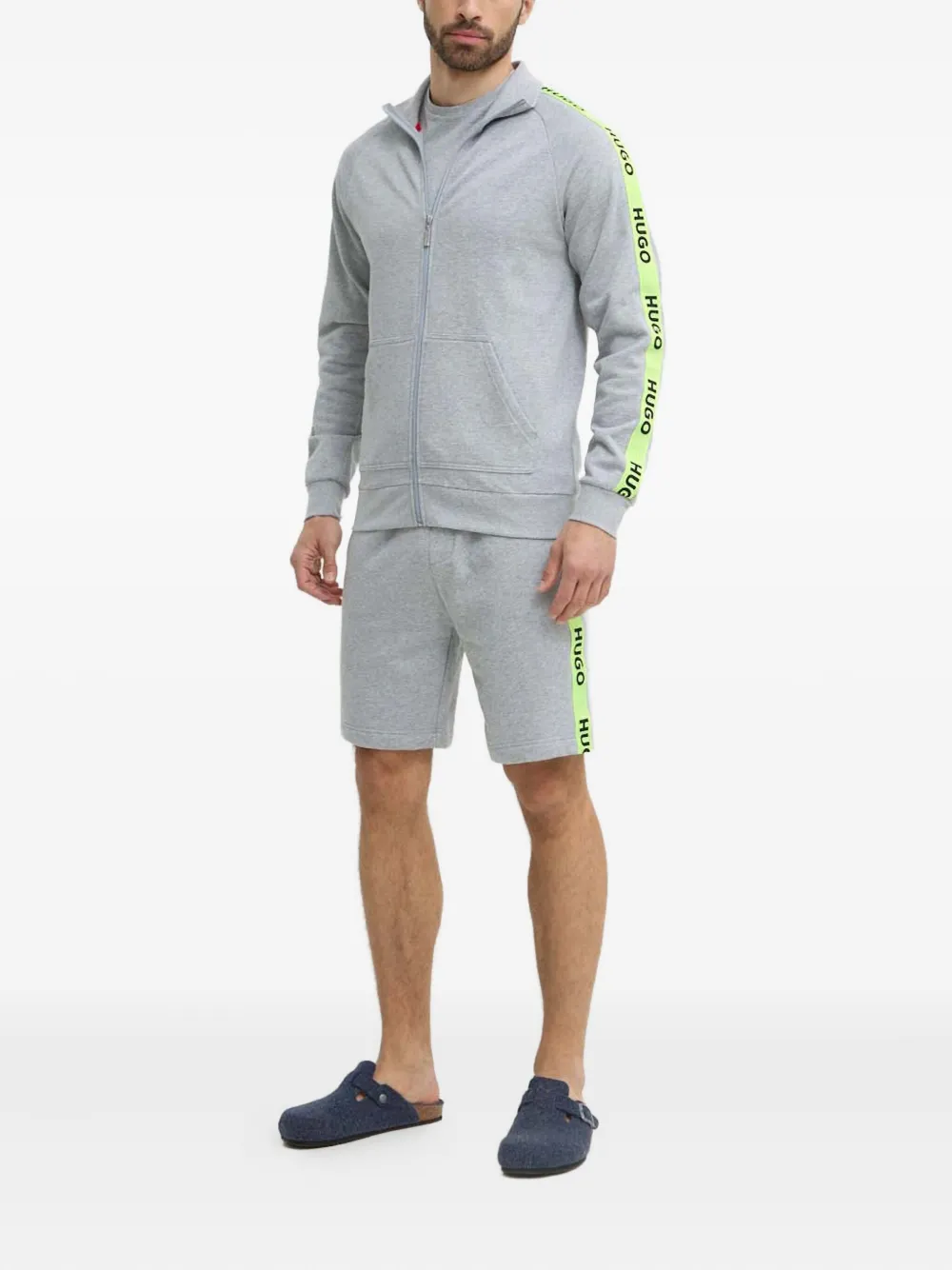 Свитшот с молнией и лентой Hugo, серый
Свитшот с молнией и лентой Hugo, серый