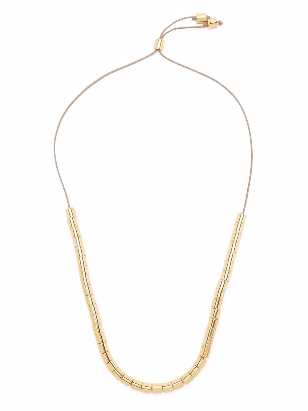 Колье с бусинами Federica Tosi, золотой
Колье с бусинами Federica Tosi, золотой