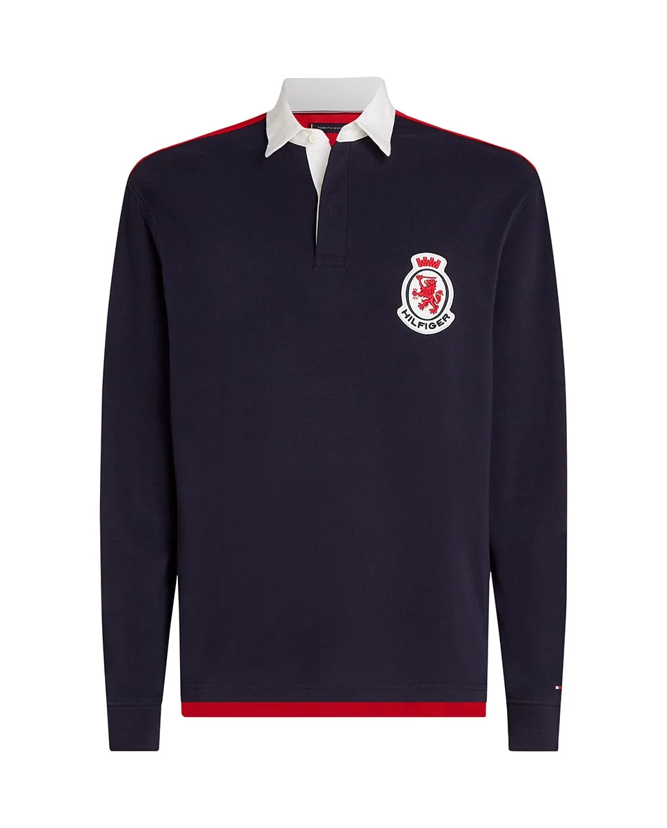 Мужское поло с длинным рукавом с принтом Tommy Hilfiger, темно-синий
Мужское поло с длинным рукавом с принтом Tommy Hilfiger, темно-синий