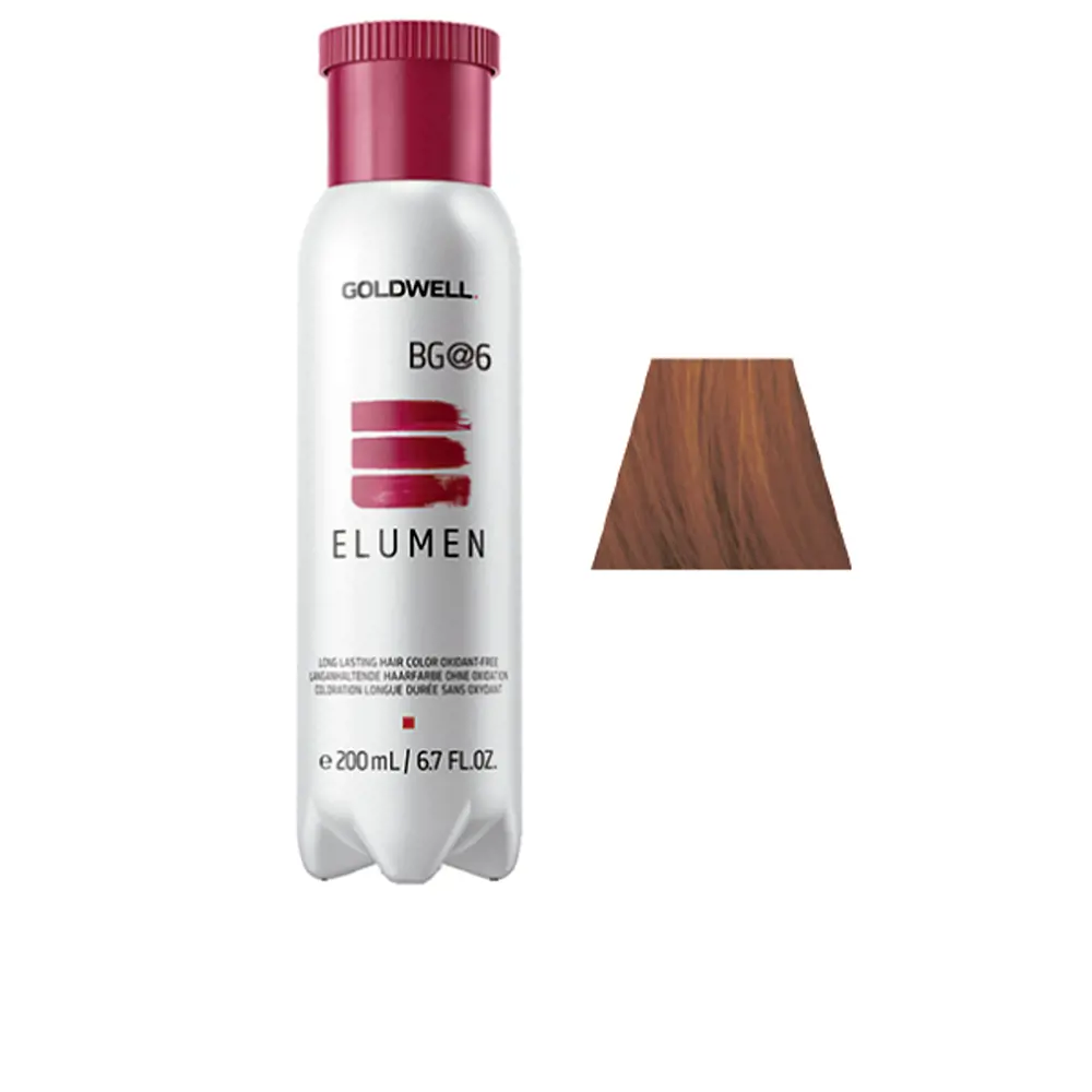 Краска для волос Elumen long lasting hair color oxidant free Goldwell, цвет BG@6, 200 мл.
Краска для волос Elumen long lasting hair color oxidant free Goldwell, цвет BG@6, 200 мл.