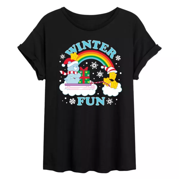 Футболка большого размера с изображением медведей-заботников для юниоров, зимнее веселье Licensed Character, черный
Футболка большого размера с изображением медведей-заботников для юниоров, зимнее веселье Licensed Character, черный