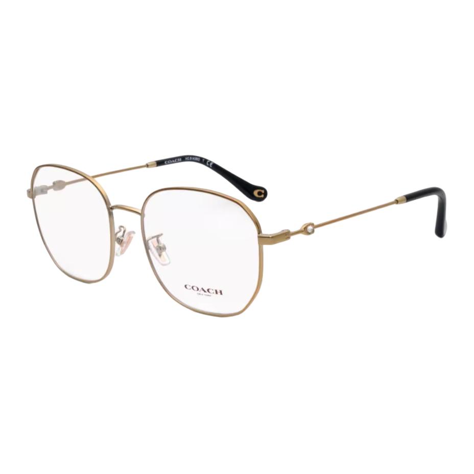 COACH Золотые унисекс очки с квадратной оправой, Gold
COACH Золотые унисекс очки с квадратной оправой, Gold