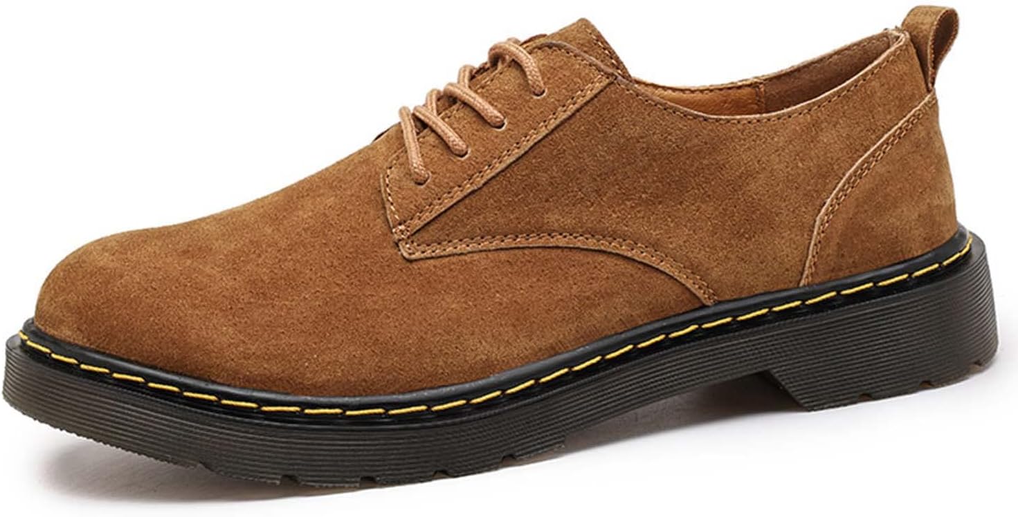 Мужские классические ультрагородские оксфорды Eliogn из замши, кожаные модные повседневные туфли, противоскользящие TPR, модель Cargo, коричневый
Мужские классические ультрагородские оксфорды Eliogn из замши, кожаные модные повседневные туфли, противоскользящие TPR, модель Cargo, коричневый