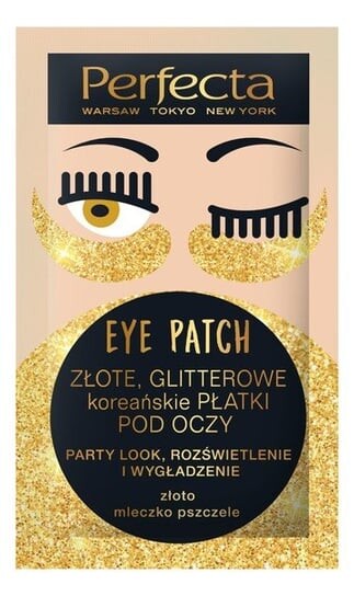 Патчи для глаз с золотым блеском, 2 шт. Perfecta Eye Patch
Патчи для глаз с золотым блеском, 2 шт. Perfecta Eye Patch