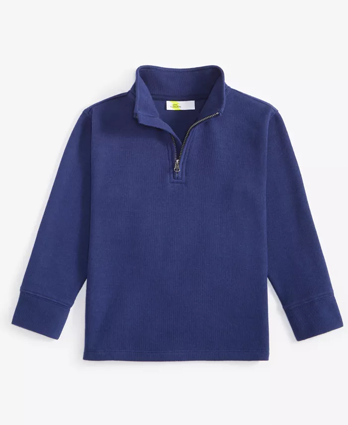 Топ с длинными рукавами и застежкой-молнией на четверть длины для мальчиков 2T-4T Epic Threads, синий
Топ с длинными рукавами и застежкой-молнией на четверть длины для мальчиков 2T-4T Epic Threads, синий