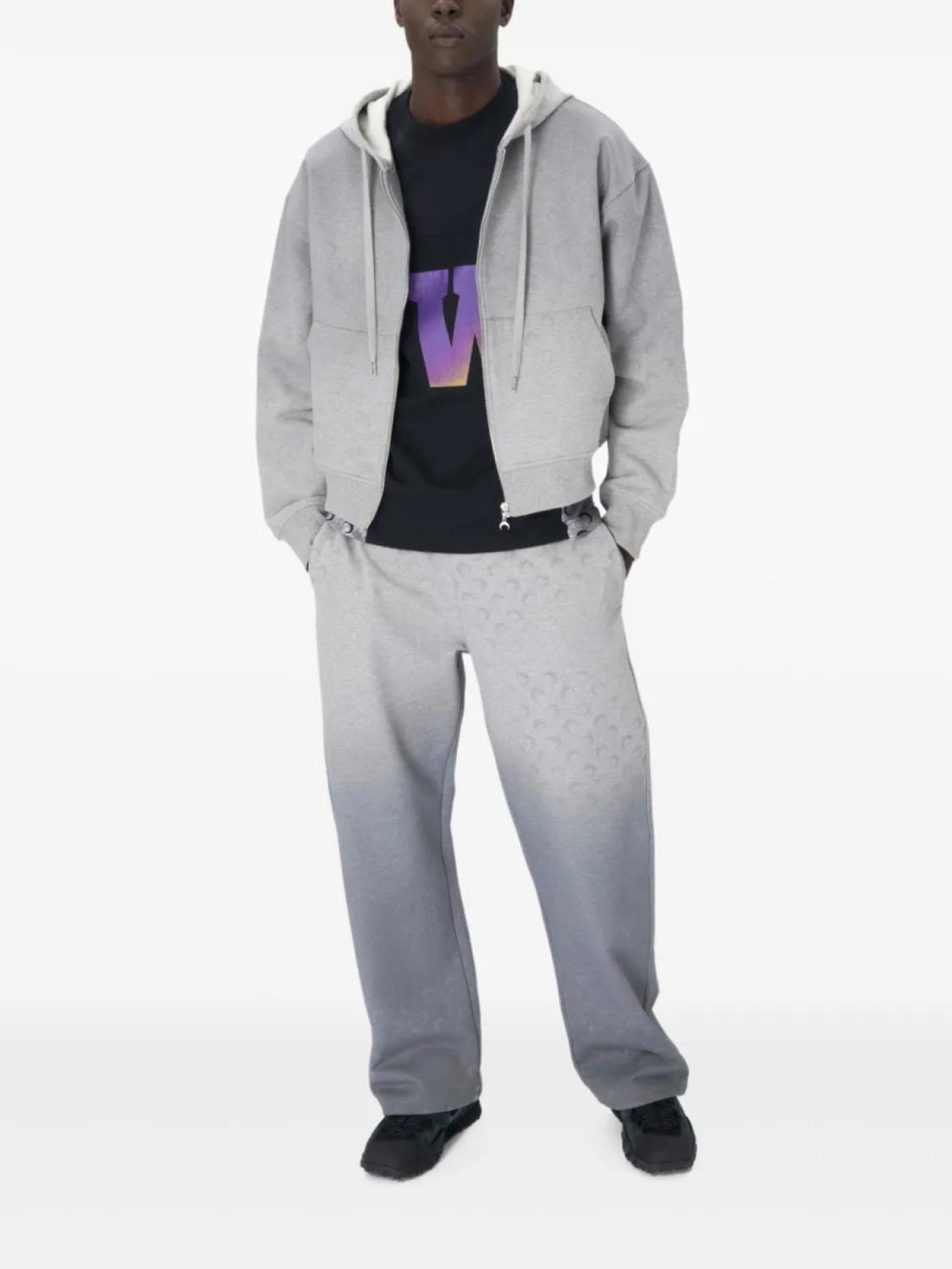 Толстовка с капюшоном из флиса с лунным узором Marine Serre, серый
Толстовка с капюшоном из флиса с лунным узором Marine Serre, серый