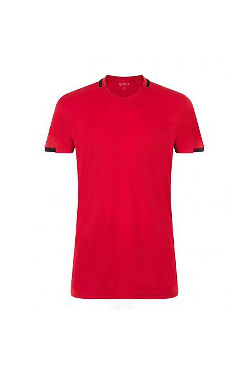 Футболка Classico с контрастным коротким рукавом SOL'S, красный
Футболка Classico с контрастным коротким рукавом SOL'S, красный