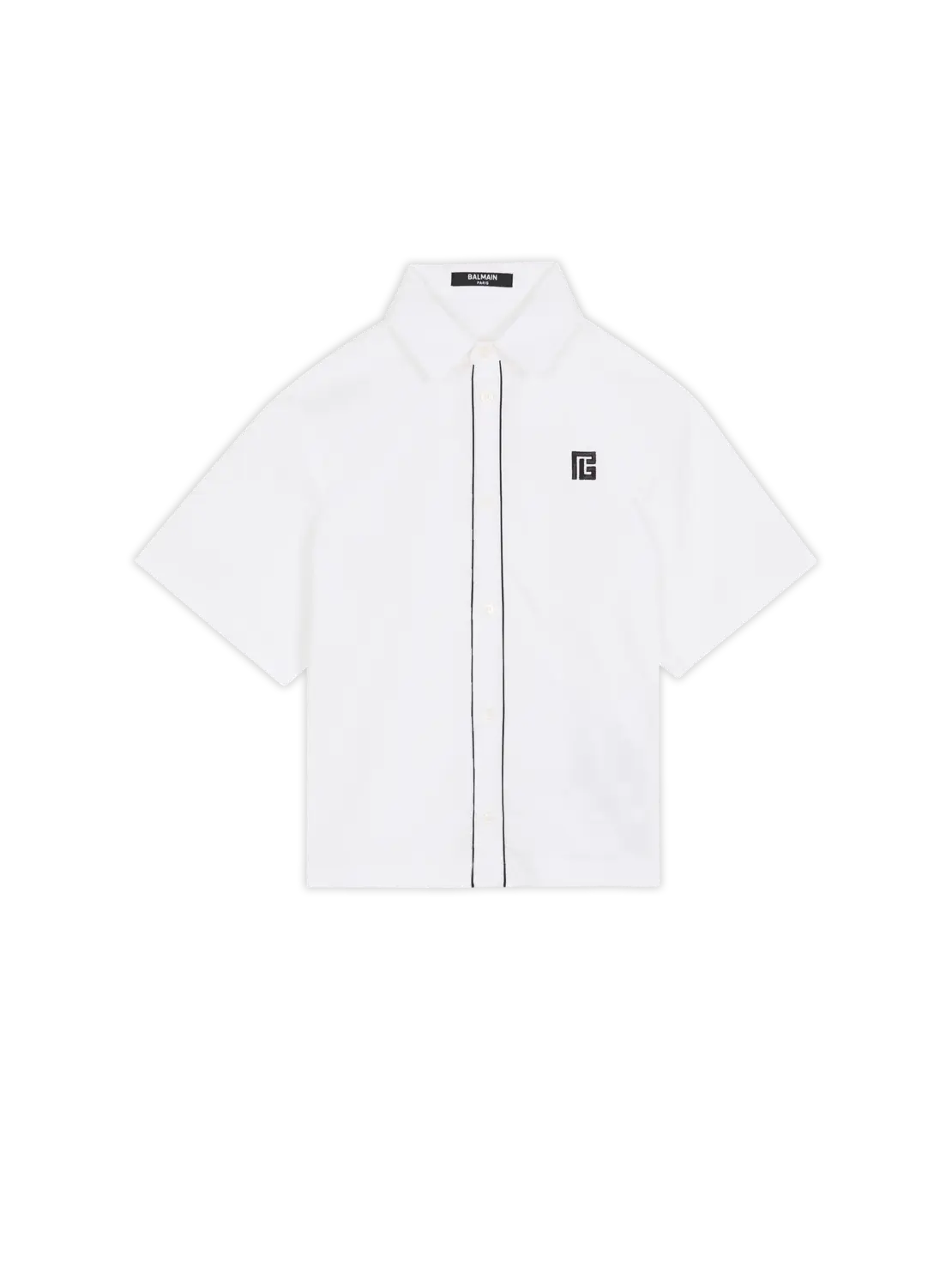 Футболка с логотипом PB Balmain, белый
Футболка с логотипом PB Balmain, белый