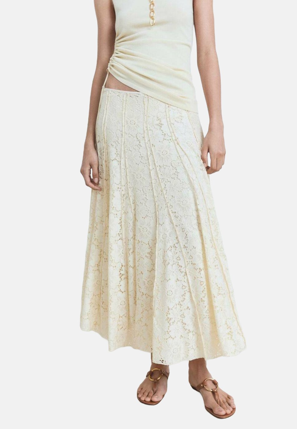 Юбка макси LONG Mango, кремовый
Юбка макси LONG Mango, кремовый