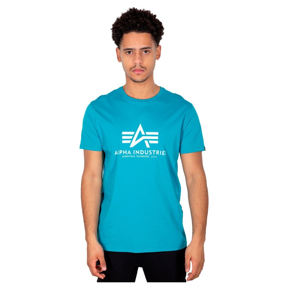 Футболка с коротким рукавом Alpha Industries Basic, синий
Футболка с коротким рукавом Alpha Industries Basic, синий