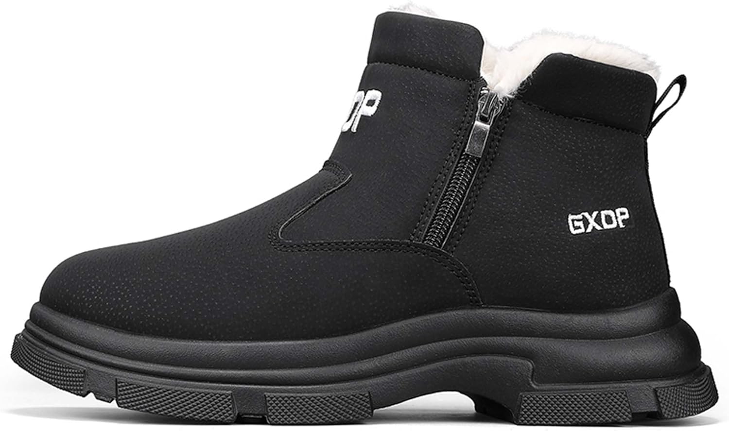Осенне-зимние высокие теплые ботинки на меху с молниями и водонепроницаемой подошвой для ходьбы Generic, черный
Осенне-зимние высокие теплые ботинки на меху с молниями и водонепроницаемой подошвой для ходьбы Generic, черный