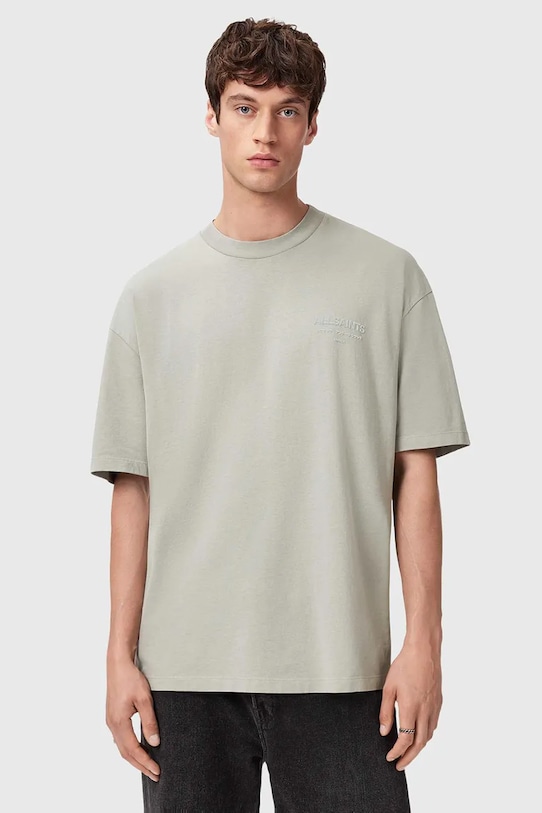 Футболка XANDER из хлопка Allsaints, зеленый
Футболка XANDER из хлопка Allsaints, зеленый