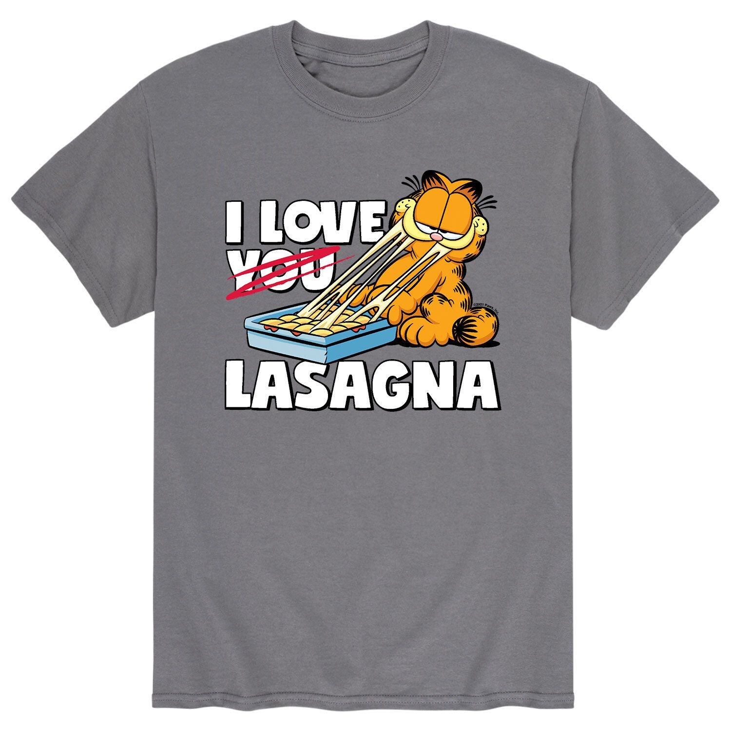 Мужская футболка Garfield I Love Lasagna Licensed Character
Мужская футболка Garfield I Love Lasagna Licensed Character