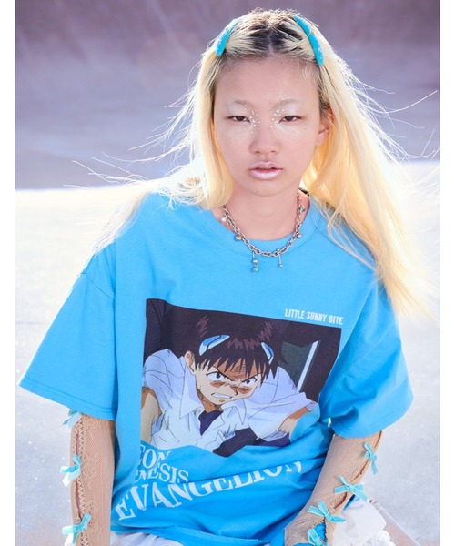 Футболка, принт "Евангелион x Little Sunny Bite", синяя, Синий, Футболка, принт "Евангелион x Little Sunny Bite", синяя
Футболка, принт "Евангелион x Little Sunny Bite", синяя, Синий, Футболка, принт "Евангелион x Little Sunny Bite", синяя