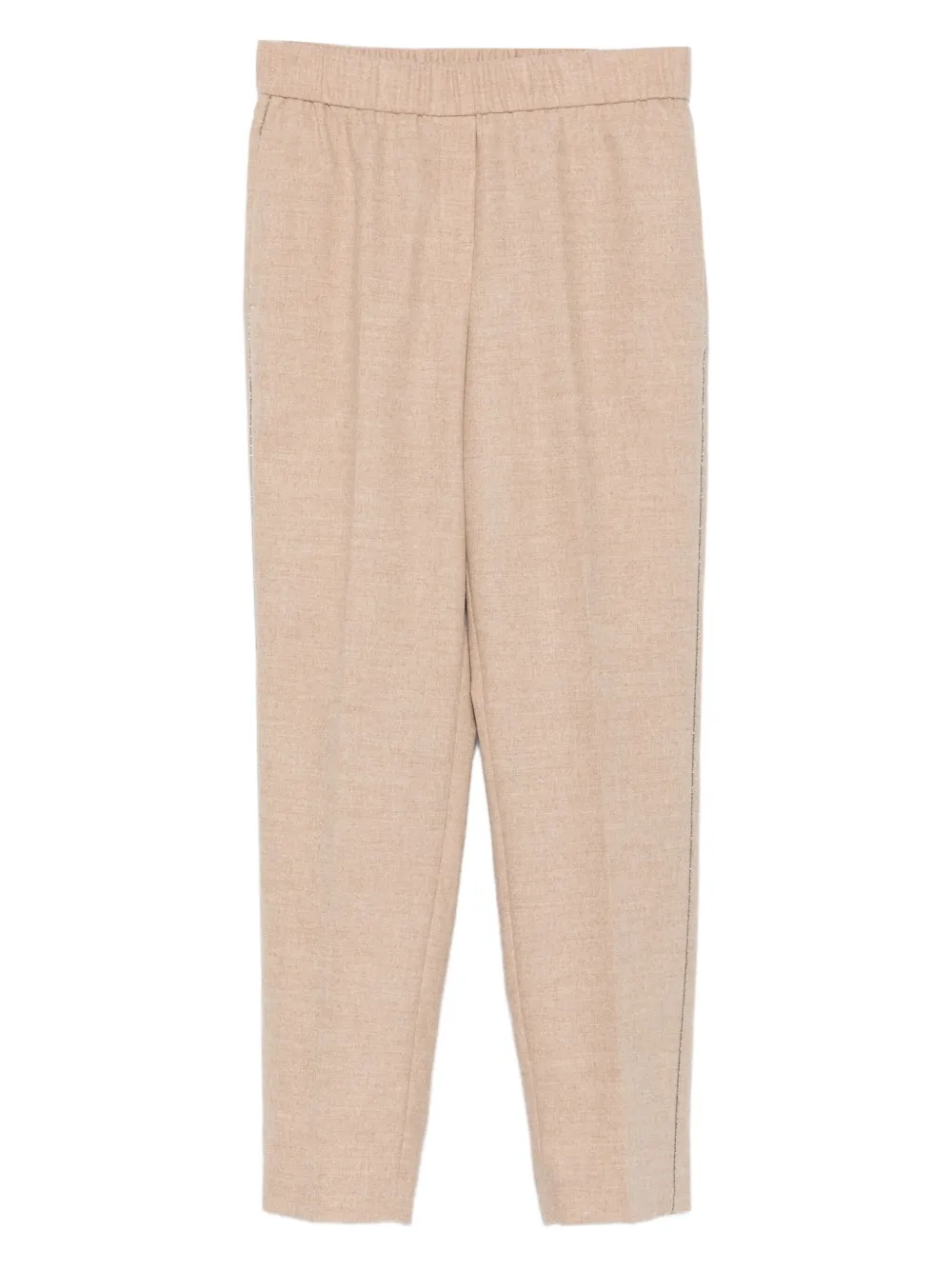 Брюки с эластичным поясом и лампасами Peserico, нейтральный
Брюки с эластичным поясом и лампасами Peserico, нейтральный