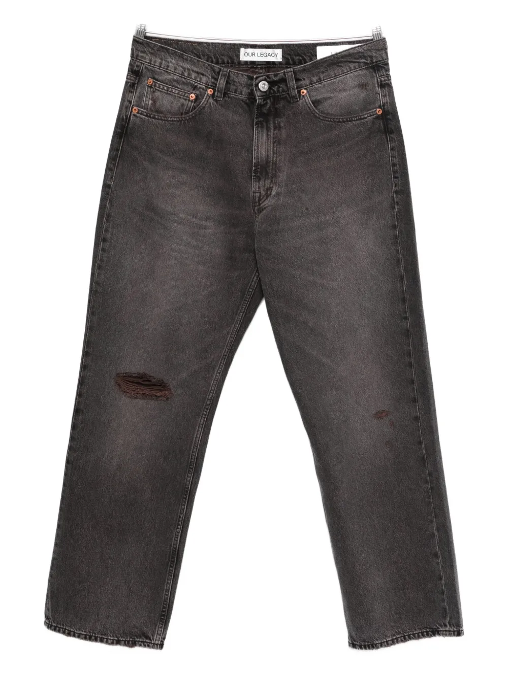 Джинсы Third Cut с рваными деталями OUR LEGACY, серый
Джинсы Third Cut с рваными деталями OUR LEGACY, серый
