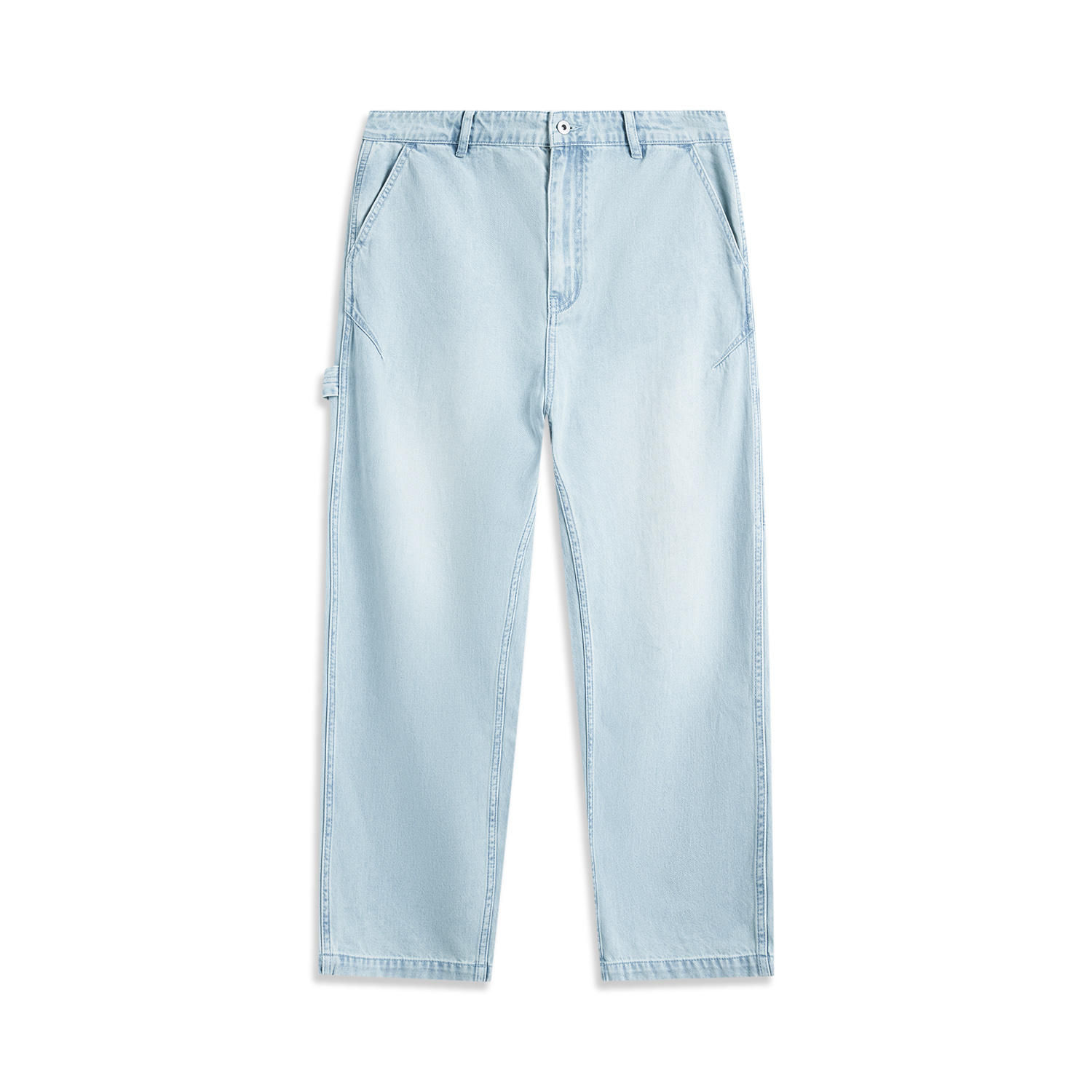 LINING Джинсы Sports Life Collection мужские постиранные синие Cow
LINING Джинсы Sports Life Collection мужские постиранные синие Cow