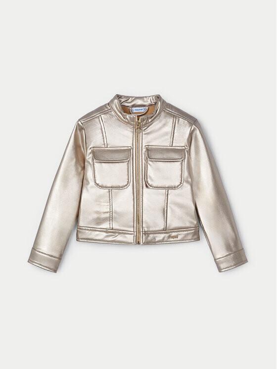 Куртка из искусственной кожи, стандартного кроя Mayoral, золотой
Куртка из искусственной кожи, стандартного кроя Mayoral, золотой