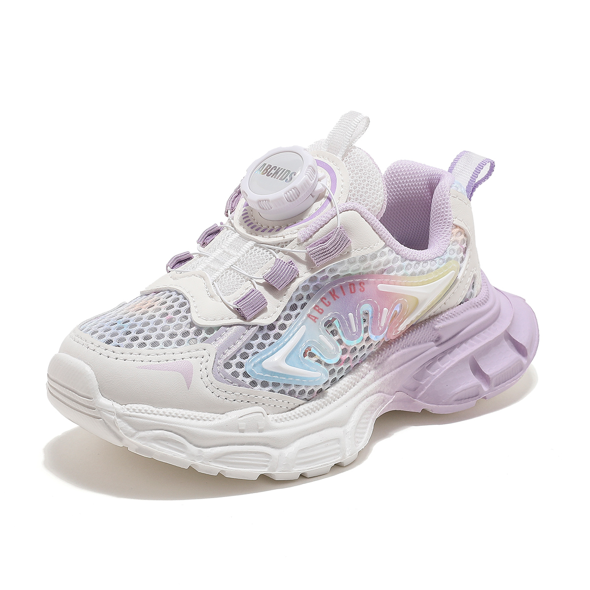 Противоскользящие, легкие, амортизирующие и дышащие повседневные кроссовки для детей ABC KIDS, белый/фиолетовый
Противоскользящие, легкие, амортизирующие и дышащие повседневные кроссовки для детей ABC KIDS, белый/фиолетовый