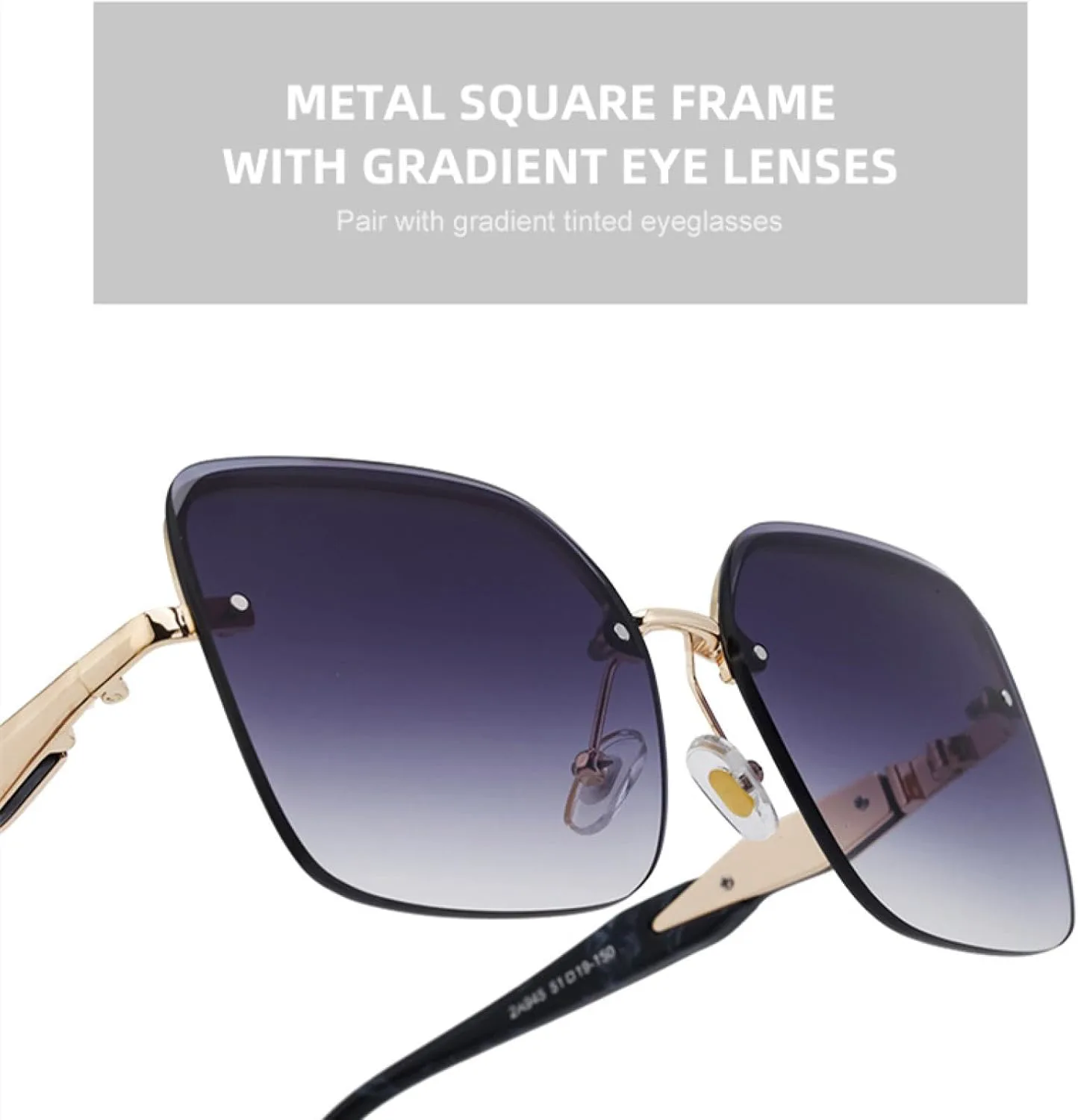 Солнцезащитные очки без оправы большого размера для женщин и мужчин, роскошные, в крупной металлической оправе, в винтажном стиле TVTBBVV, C2golddoublegray
Солнцезащитные очки без оправы большого размера для женщин и мужчин, роскошные, в крупной металлической оправе, в винтажном стиле TVTBBVV, C2golddoublegray