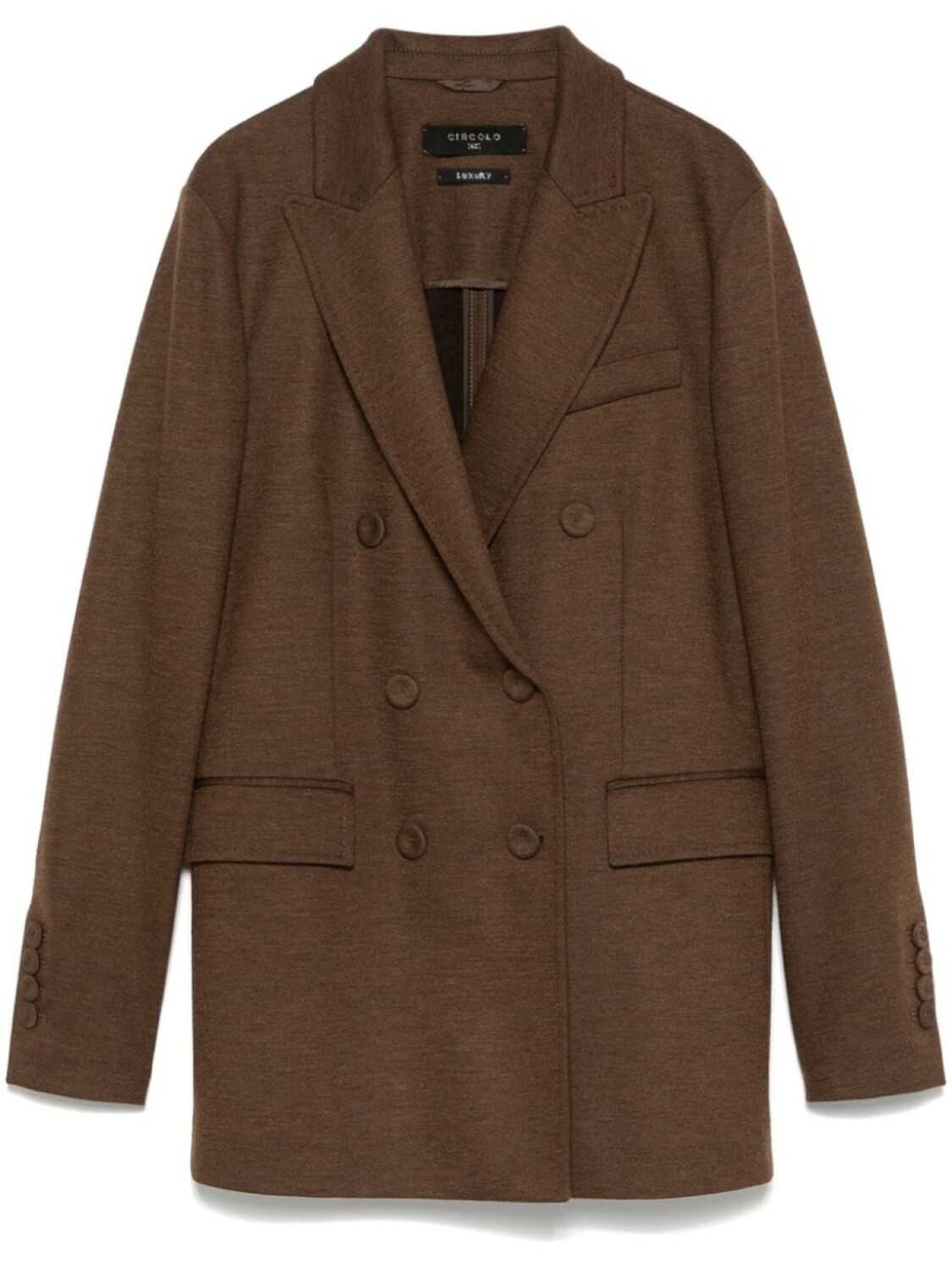 Двубортный пиджак Circolo 1901, коричневый
Двубортный пиджак Circolo 1901, коричневый