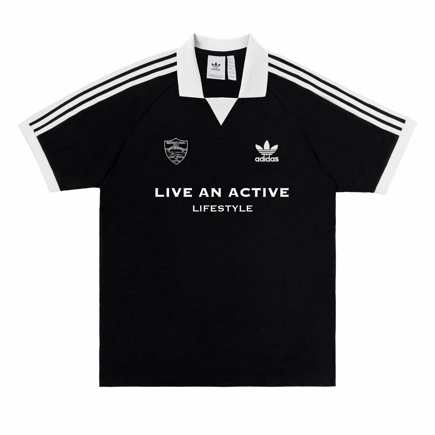 Футболка поло Unisex с 3 полосками Adidas Originals, черный
Футболка поло Unisex с 3 полосками Adidas Originals, черный