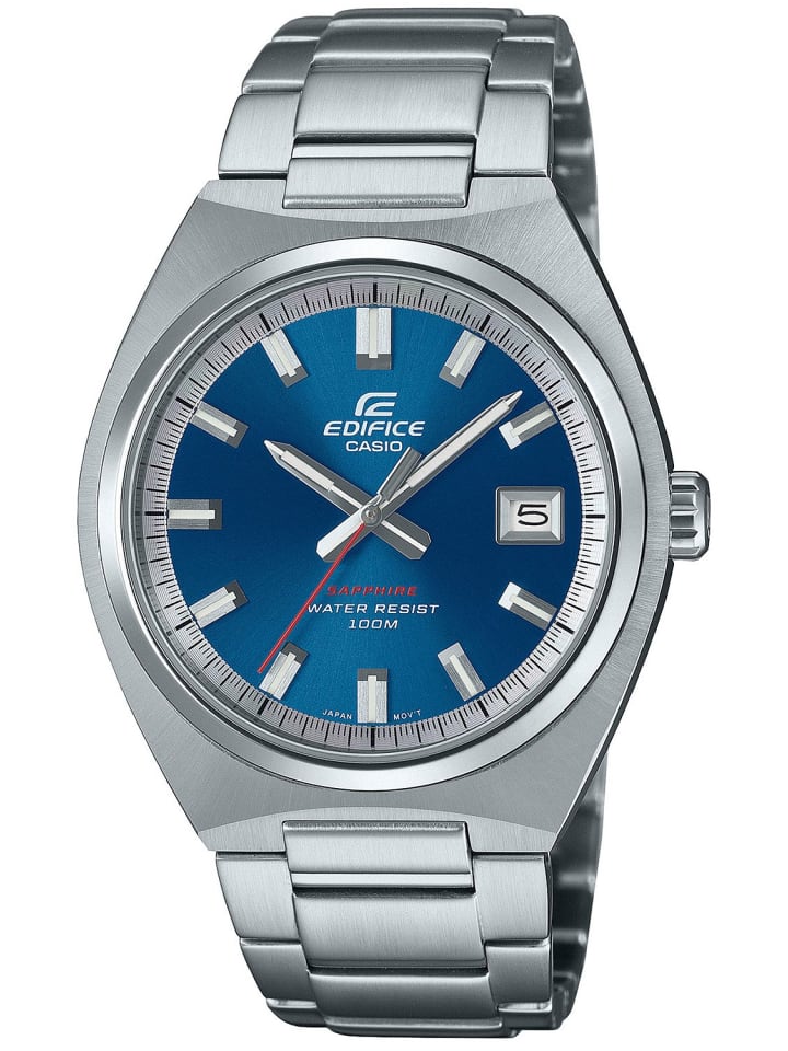 Casio Мужские наручные часы Edifice, сталь/синий
Casio Мужские наручные часы Edifice, сталь/синий