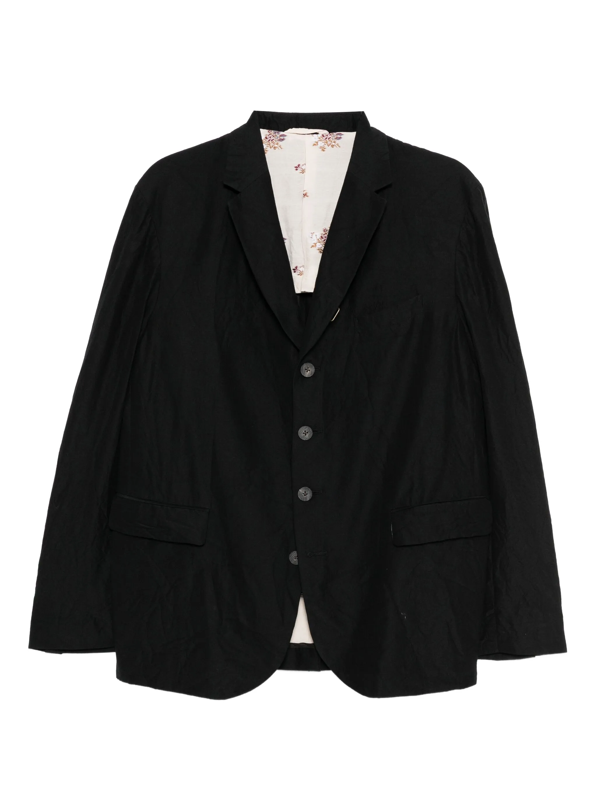 Пиджак с жатым эффектом Calmlence, черный
Пиджак с жатым эффектом Calmlence, черный