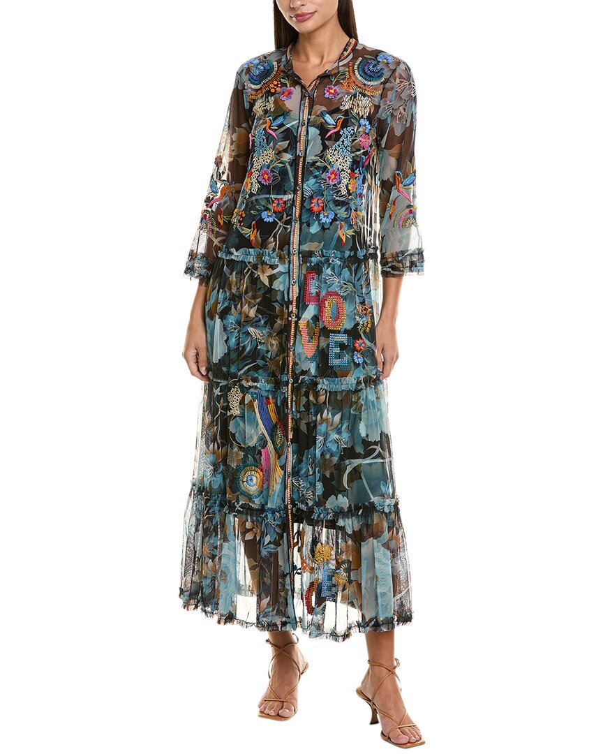 Платье-миди с вышивкой Johnny Was Mazzy Johnny Was, синий
Платье-миди с вышивкой Johnny Was Mazzy Johnny Was, синий