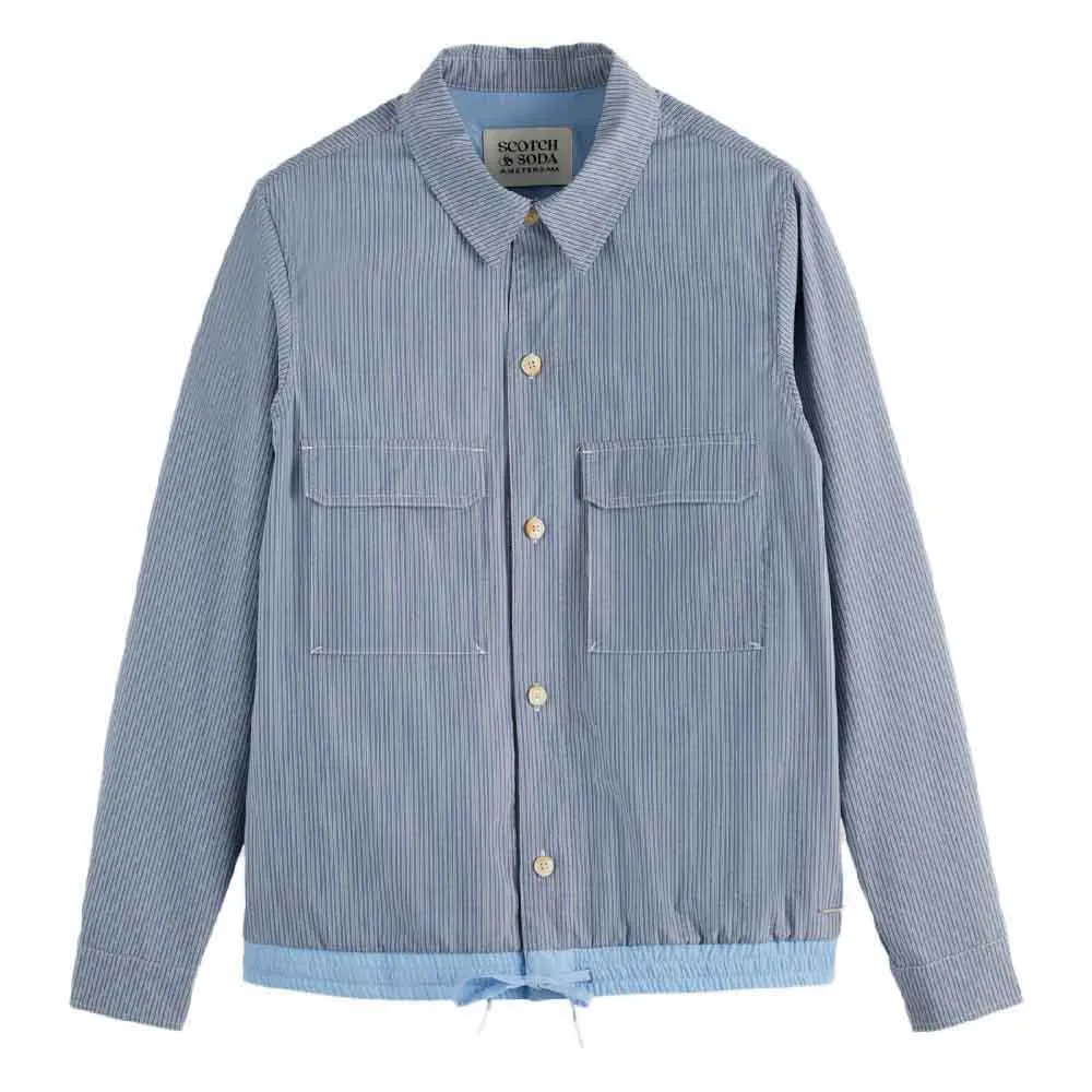 Верхняя рубашка Scotch & Soda 180199, синий
Верхняя рубашка Scotch & Soda 180199, синий